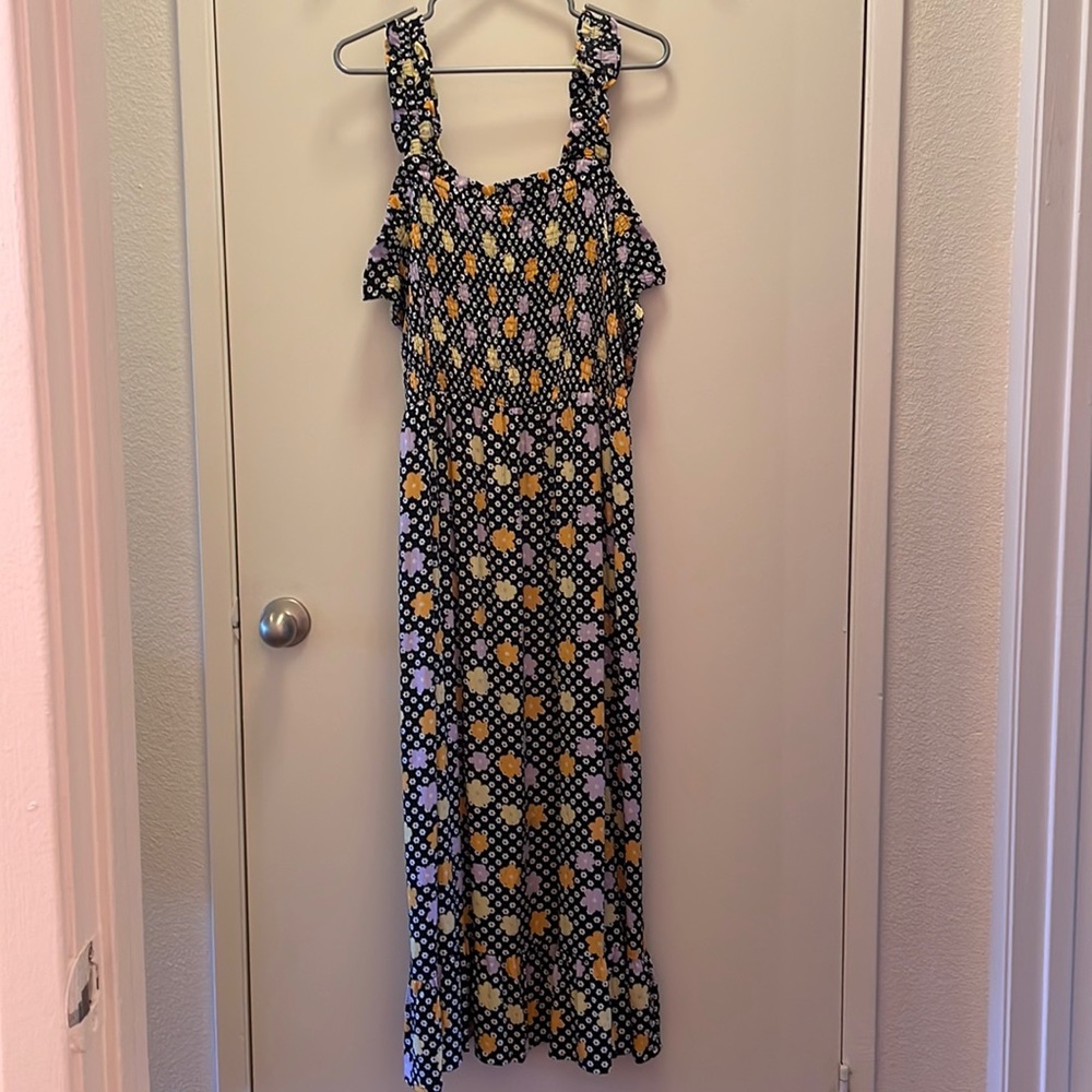 Millennial floral sun dress